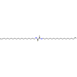 N,n’-di(nonadecyl)ethanebisthioamideStructure,63867-43-6Structure N,n’-di(nonadecyl)ethanebisthioamide Structure,63867-43-6Structure