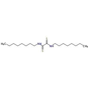 N,n’-di(octyl)ethanebisthioamideStructure,63867-44-7Structure N,n’-di(octyl)ethanebisthioamide Structure,63867-44-7Structure
