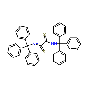 N,n’-di(trityl)ethanebisthioamideStructure,63867-45-8Structure N,n’-di(trityl)ethanebisthioamide Structure,63867-45-8Structure