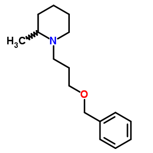 1-(3-Benzyloxypropyl)-2-methylpiperidineStructure,63867-62-9Structure 1-(3-Benzyloxypropyl)-2-methylpiperidine Structure,63867-62-9Structure