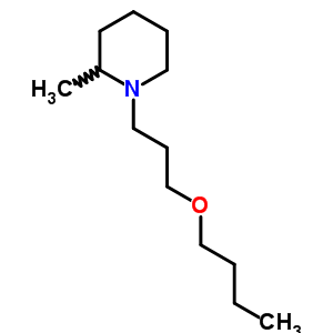 1-(3-Butoxypropyl)-2-methylpiperidineStructure,63867-65-2Structure 1-(3-Butoxypropyl)-2-methylpiperidine Structure,63867-65-2Structure