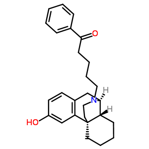 (-)-17-(4-Benzoylbutyl)morphinan-3-olStructure,63868-11-1Structure (-)-17-(4-Benzoylbutyl)morphinan-3-ol Structure,63868-11-1Structure