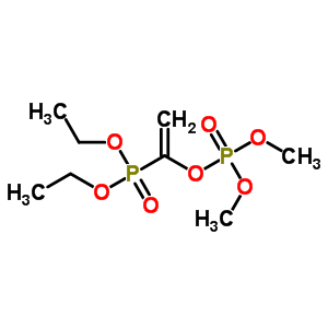 Phosphoric acid 1-(diethoxyphosphinyl)ethenyldimethyl esterStructure,63869-24-9Structure Phosphoric acid 1-(diethoxyphosphinyl)ethenyldimethyl ester Structure,63869-24-9Structure