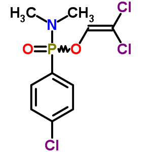 P-(4-chlorophenyl)-n,n-dimethylphosphonamidic acid 2,2-dichlorovinyl esterStructure,63886-55-5Structure P-(4-chlorophenyl)-n,n-dimethylphosphonamidic acid 2,2-dichlorovinyl ester Structure,63886-55-5Structure