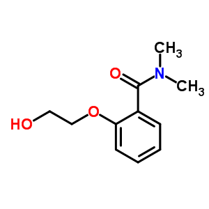 N,n-dimethyl-o-(β-hydroxyethoxy)benzamideStructure,63886-95-3Structure N,n-dimethyl-o-(β-hydroxyethoxy)benzamide Structure,63886-95-3Structure