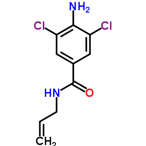 4-Amino-3,5-dichloro-n-(2-propenyl)benzamideStructure,63887-31-0Structure 4-Amino-3,5-dichloro-n-(2-propenyl)benzamide Structure,63887-31-0Structure
