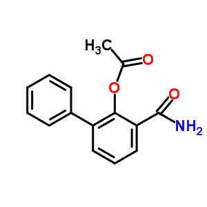 2-Acetoxy-3-phenylbenzamideStructure,63887-49-0Structure 2-Acetoxy-3-phenylbenzamide Structure,63887-49-0Structure