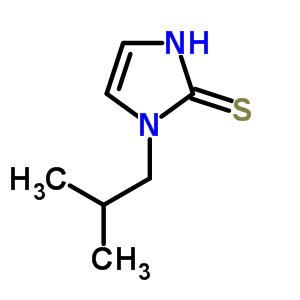 1-Isobutyl-1h-imidazole-2-thiolStructure,63905-45-3Structure 1-Isobutyl-1h-imidazole-2-thiol Structure,63905-45-3Structure