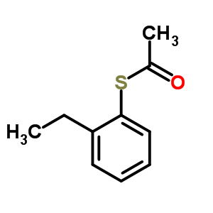 Thioacetic acid s-(2-ethylphenyl) esterStructure,63906-53-6Structure Thioacetic acid s-(2-ethylphenyl) ester Structure,63906-53-6Structure