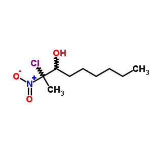 2-Chloro-2-nitro-3-nonanolStructure,63906-99-0Structure 2-Chloro-2-nitro-3-nonanol Structure,63906-99-0Structure