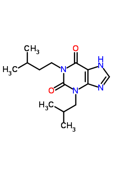 1-Isoamyl-3-isobutylxanthineStructure,63908-26-9Structure 1-Isoamyl-3-isobutylxanthine Structure,63908-26-9Structure