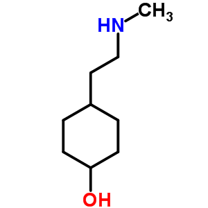 4-(2-Methylaminoethyl)cyclohexanolStructure,63918-21-8Structure 4-(2-Methylaminoethyl)cyclohexanol Structure,63918-21-8Structure