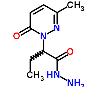 α-ethyl-3-methyl-6-oxo-1(6h)-pyridazineacetic acid hydrazideStructure,63918-41-2Structure α-ethyl-3-methyl-6-oxo-1(6h)-pyridazineacetic acid hydrazide Structure,63918-41-2Structure