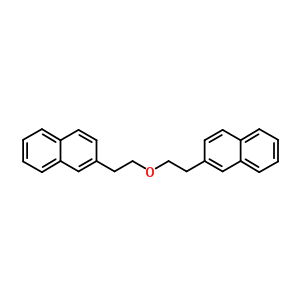 雙(2-萘乙基)-醚結構式_63918-93-4結構式