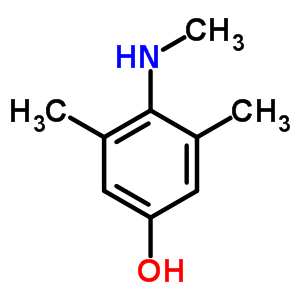 4-(Methylamino)-3,5-xylenolStructure,6392-45-6Structure 4-(Methylamino)-3,5-xylenol Structure,6392-45-6Structure