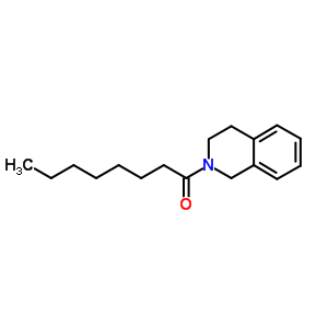 1,2,3,4-Tetrahydro-2-octanoylisoquinolineStructure,63937-47-3Structure 1,2,3,4-Tetrahydro-2-octanoylisoquinoline Structure,63937-47-3Structure