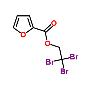 2-呋喃羧酸 2,2,2-三溴乙酯結構式_63938-47-6結構式