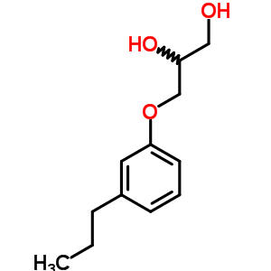 3-(M-propylphenoxy)-1,2-propanediolStructure,63991-77-5Structure 3-(M-propylphenoxy)-1,2-propanediol Structure,63991-77-5Structure