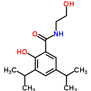 N-(2-hydroxyethyl)-3,5-diisopropylsalicylamideStructure,63992-46-1Structure N-(2-hydroxyethyl)-3,5-diisopropylsalicylamide Structure,63992-46-1Structure