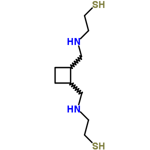 N,n’-bis(2-mercaptoethyl)-1,2-cyclobutanebis(methanamine)Structure,64011-92-3Structure N,n’-bis(2-mercaptoethyl)-1,2-cyclobutanebis(methanamine) Structure,64011-92-3Structure