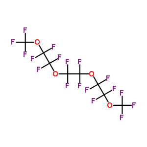 1,1,1,3,3,4,4,6,6,7,7,9,9,10,10,12,12,12-Octadecafluoro-2,5,8,11-tetraoxadodecaneStructure,64028-04-2Structure 1,1,1,3,3,4,4,6,6,7,7,9,9,10,10,12,12,12-Octadecafluoro-2,5,8,11-tetraoxadodecane Structure,64028-04-2Structure