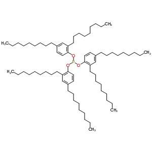 Phosphorous acid tris(2,4-dinonylphenyl) esterStructure,64033-89-2Structure Phosphorous acid tris(2,4-dinonylphenyl) ester Structure,64033-89-2Structure