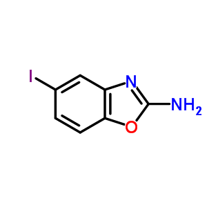 5-碘-2-苯并噁唑胺結(jié)構式_64037-13-4結(jié)構式