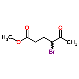 4-Acetyl-4-bromobutyric acid methyl esterStructure,64037-74-7Structure 4-Acetyl-4-bromobutyric acid methyl ester Structure,64037-74-7Structure