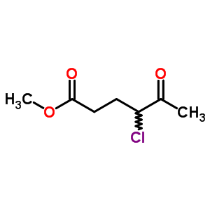 4-Acetyl-4-chlorobutyric acid methyl esterStructure,64037-75-8Structure 4-Acetyl-4-chlorobutyric acid methyl ester Structure,64037-75-8Structure