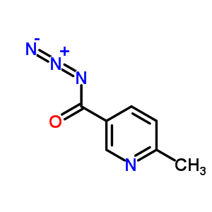 6-Methyl-3-pyridinecarbonyl azideStructure,64038-04-6Structure 6-Methyl-3-pyridinecarbonyl azide Structure,64038-04-6Structure