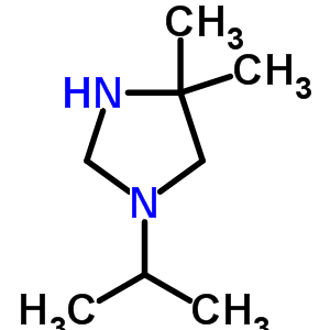 4,4-Dimethyl-1-isopropylimidazolidineStructure,64038-70-6Structure 4,4-Dimethyl-1-isopropylimidazolidine Structure,64038-70-6Structure