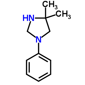 4,4-Dimethyl-1-phenylimidazolidineStructure,64038-71-7Structure 4,4-Dimethyl-1-phenylimidazolidine Structure,64038-71-7Structure