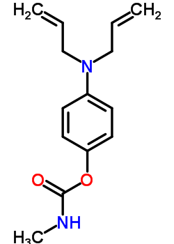 4-Diallylaminophenyl =n-methylcarbamateStructure,64059-14-9Structure 4-Diallylaminophenyl =n-methylcarbamate Structure,64059-14-9Structure