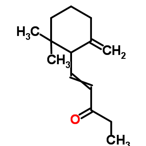 1-(2,2-Dimethyl-6-methylenecyclohexyl)pent-1-en-3-oneStructure,64070-16-2Structure 1-(2,2-Dimethyl-6-methylenecyclohexyl)pent-1-en-3-one Structure,64070-16-2Structure