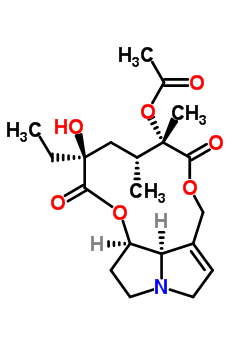 (12S,15s)-15-hydroxy-11,16-dioxo-15,20-dihydrosenecionan-12-yl acetateStructure,64147-40-6Structure (12S,15s)-15-hydroxy-11,16-dioxo-15,20-dihydrosenecionan-12-yl acetate Structure,64147-40-6Structure