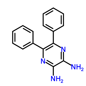 2,3-Pyrazinediamine,5,6-diphenyl-Structure,64163-37-7Structure 2,3-Pyrazinediamine,5,6-diphenyl- Structure,64163-37-7Structure
