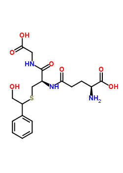 S-(1-phenyl-2-hydroxyethyl)glutathioneStructure,64186-97-6Structure S-(1-phenyl-2-hydroxyethyl)glutathione Structure,64186-97-6Structure