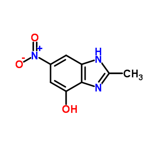 1H-benzimidazol-4-ol,2-methyl-6-nitro-(9ci)Structure,64236-07-3Structure 1H-benzimidazol-4-ol,2-methyl-6-nitro-(9ci) Structure,64236-07-3Structure