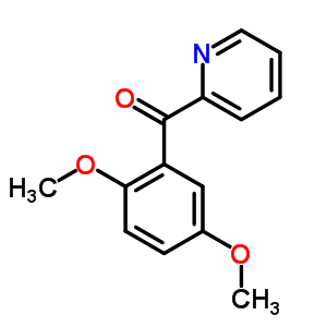 2-(2,5-Dimethoxybenzoyl)pyridineStructure,64306-56-5Structure 2-(2,5-Dimethoxybenzoyl)pyridine Structure,64306-56-5Structure
