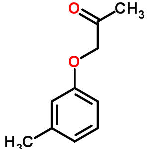 1-(3-甲基苯氧基)-2-丙酮結(jié)構(gòu)式_6437-48-5結(jié)構(gòu)式