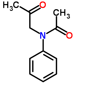 Acetamide, n-(2-oxopropyl)-n-phenyl-Structure,64450-18-6Structure Acetamide, n-(2-oxopropyl)-n-phenyl- Structure,64450-18-6Structure