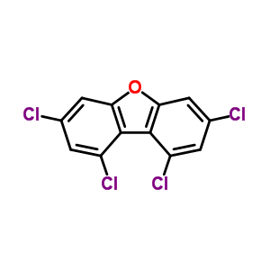 1,3,7,9-TetrachlorodibenzofuranStructure,64560-17-4Structure 1,3,7,9-Tetrachlorodibenzofuran Structure,64560-17-4Structure