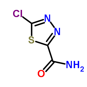 5-Chloro-1,3,4-thiadiazole-2-carboxamideStructure,64837-52-1Structure 5-Chloro-1,3,4-thiadiazole-2-carboxamide Structure,64837-52-1Structure