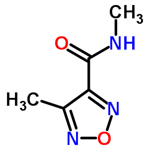 (9ci)-n,4-二甲基-1,2,5-噁二唑-3-羧酰胺結構式_65225-84-5結構式