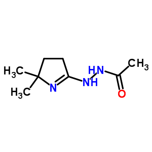 N-(5,5-dimethyl-3,4-dihydropyrrol-2-yl)acetohydrazideStructure,65320-67-4Structure N-(5,5-dimethyl-3,4-dihydropyrrol-2-yl)acetohydrazide Structure,65320-67-4Structure
