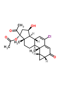 17-Hydroxycyproterone acetateStructure,65423-26-9Structure 17-Hydroxycyproterone acetate Structure,65423-26-9Structure