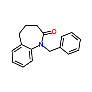 1-Benzyl-1,3,4,5-tetrahydro-2h-1-benzazepin-2-oneStructure,65486-33-1Structure 1-Benzyl-1,3,4,5-tetrahydro-2h-1-benzazepin-2-one Structure,65486-33-1Structure