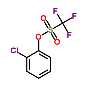 2-Chlorophenyl trifluoromethanesulfonateStructure,66107-36-6Structure 2-Chlorophenyl trifluoromethanesulfonate Structure,66107-36-6Structure