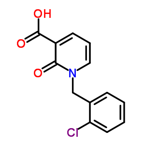 1-(2-Chlorobenzyl)-2-oxo-1,2-dihydro-3-pyridinecarboxylic acidStructure,66158-19-8Structure 1-(2-Chlorobenzyl)-2-oxo-1,2-dihydro-3-pyridinecarboxylic acid Structure,66158-19-8Structure