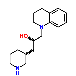 1-(3,4-Dihydro-2h-quinolin-1-yl)-3-(3-piperidyl)propan-2-olStructure,6626-52-4Structure 1-(3,4-Dihydro-2h-quinolin-1-yl)-3-(3-piperidyl)propan-2-ol Structure,6626-52-4Structure
